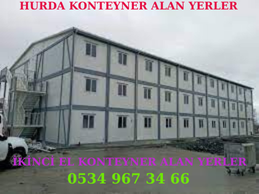 HURDA KONTEYNER ALAN YERLER